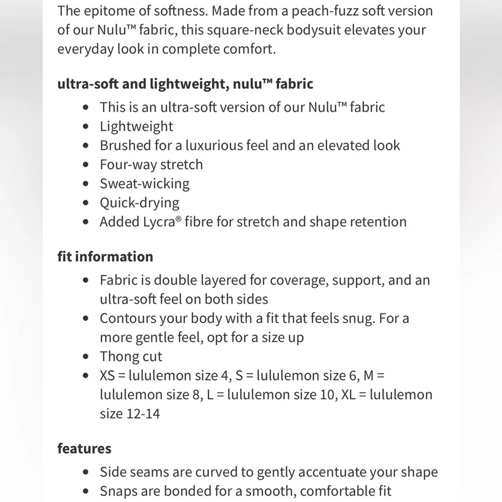 lululemon athletica perfect starch
